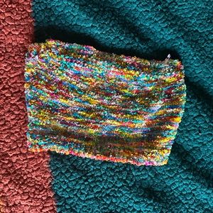 Urban outfitters crop bandeau top